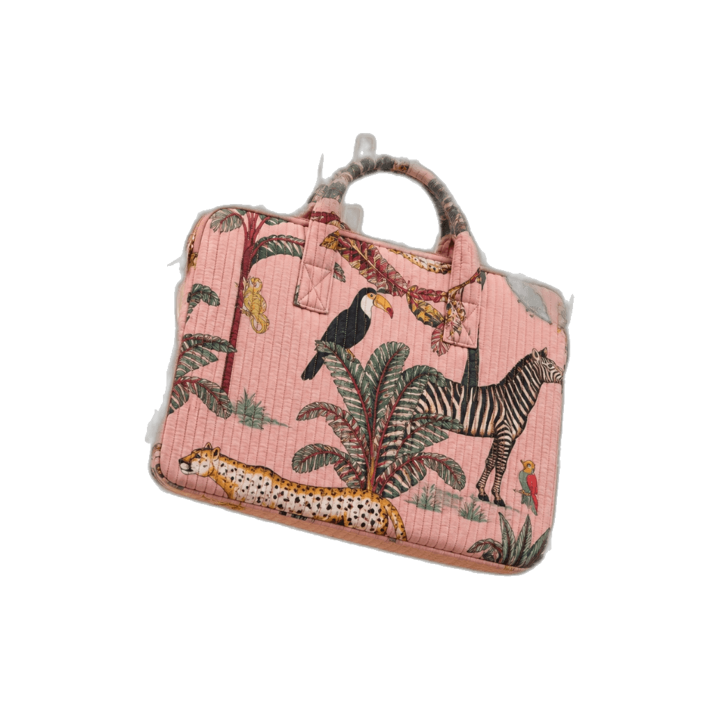 Safari Quilted Laptop Bag view 3